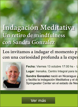Indagación Meditativa: un retiro de mindfulness con Sandra Gonzalez